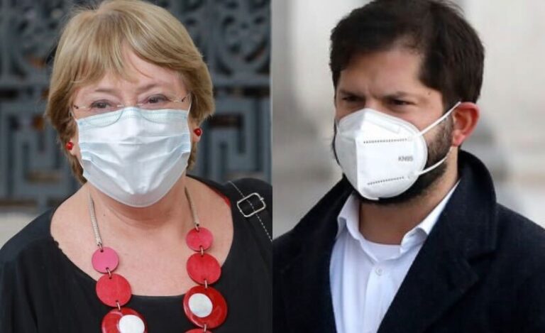 Pdte. Boric se reunió con Michelle Bachelet en la residencia de la ex mandataria en La Reina