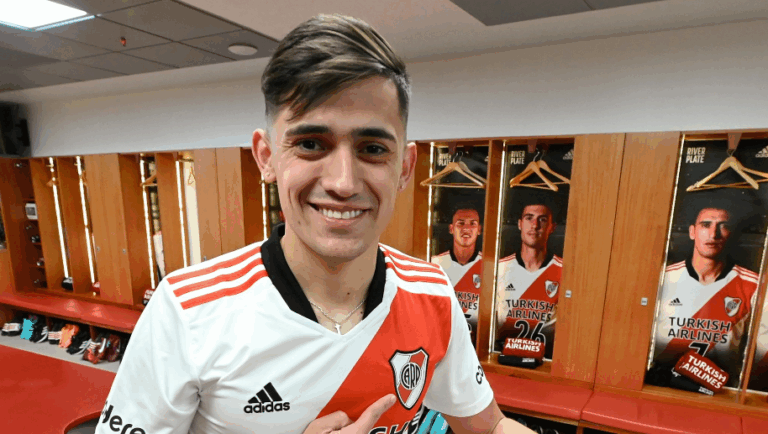 River Plate presentó oficialmente a Pablo Solari y confirmó el número que utilizará el 