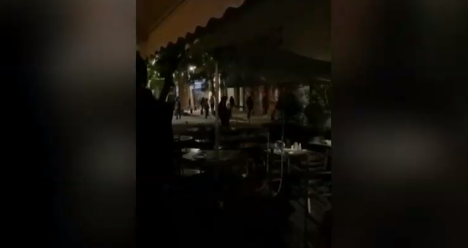 Encapuchados atacaron locales en el Barrio Lastarria: Comerciantes criticaron falta de presencia policial