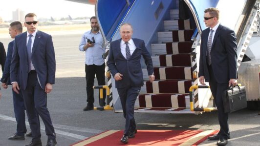 Putin llega a Irán en su primer viaje fuera de la antigua URSS desde su invasión a Ucrania