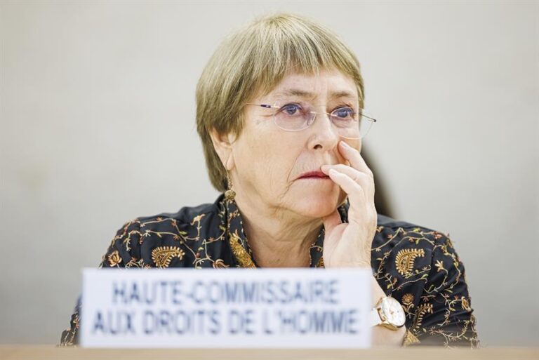 Michelle Bachelet se despide de la ONU pidiendo al mundo mayores esfuerzos para evitar una fractura global