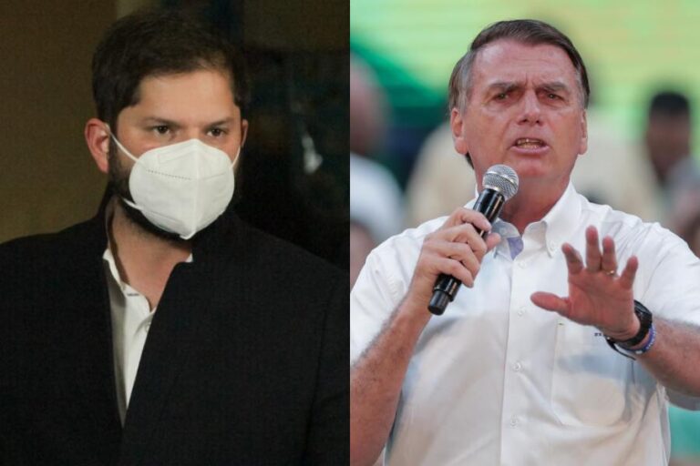 Gobierno presentará nota de protesta tras acusación de Bolsonaro contra Boric por quema del Metro