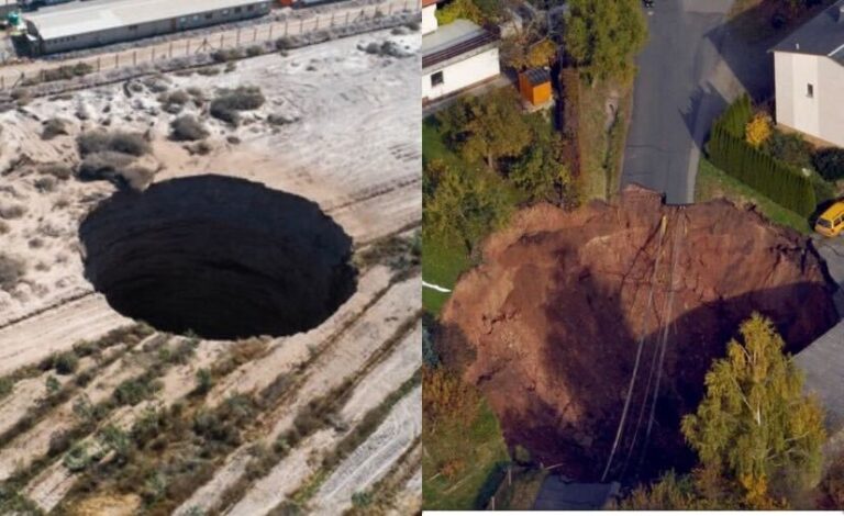 En imágenes: Los socavones que más impactaron al mundo en los últimos años