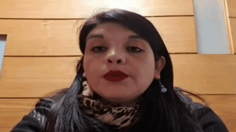 Ex candidata a senadora y dueña en toma Vip: 