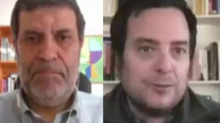 Marco Moreno y Hugo Herrera analizaron la primera franja televisiva por el plebiscito de salida