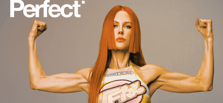 Look de la semana: Nicole Kidman flexionó sus esculpidos tríceps para la portada de Perfect Magazine