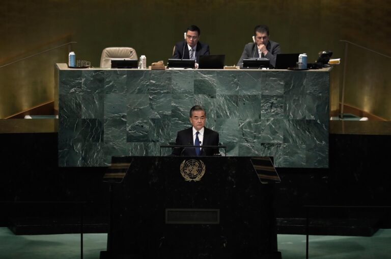 China omitió criticas a Rusia en discurso ante la ONU y advierte sobre Taiwán