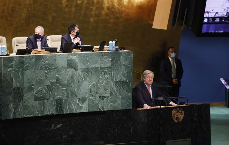 El sentido mensaje de Guterres en la apertura de la Asamblea de la ONU: 