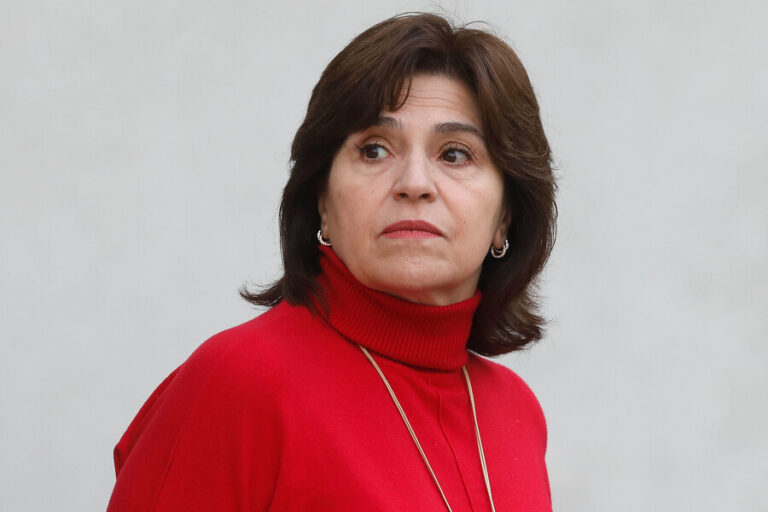 Ana Lya Uriarte tras su arribo a la Segpres: 