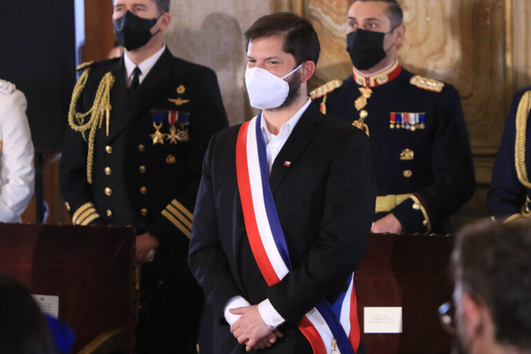 Presidente Boric: 