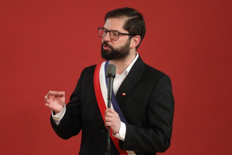 Pdte. Boric envía mensaje a Comunidad Judía tras impasse con Israel: 