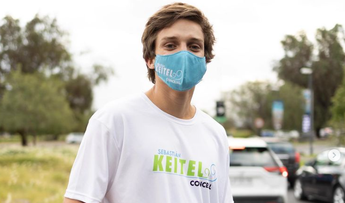 Critican al concejal Sebastián Keitel tras compartir meme burlándose de Izkia Siches