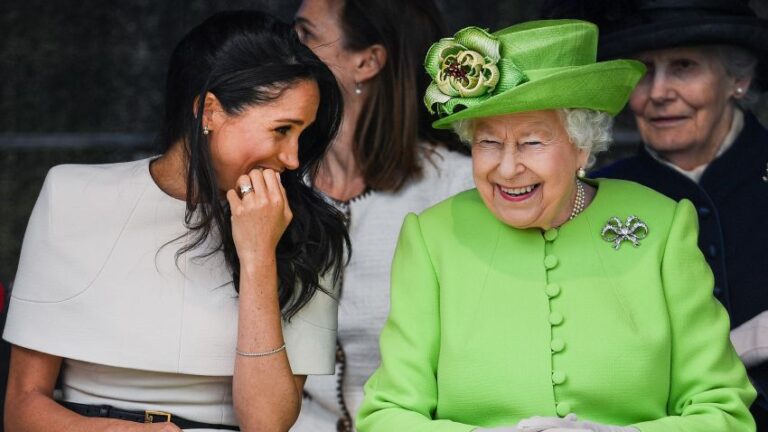 Meghan Markle dice que la Reina Isabel ll fue un 