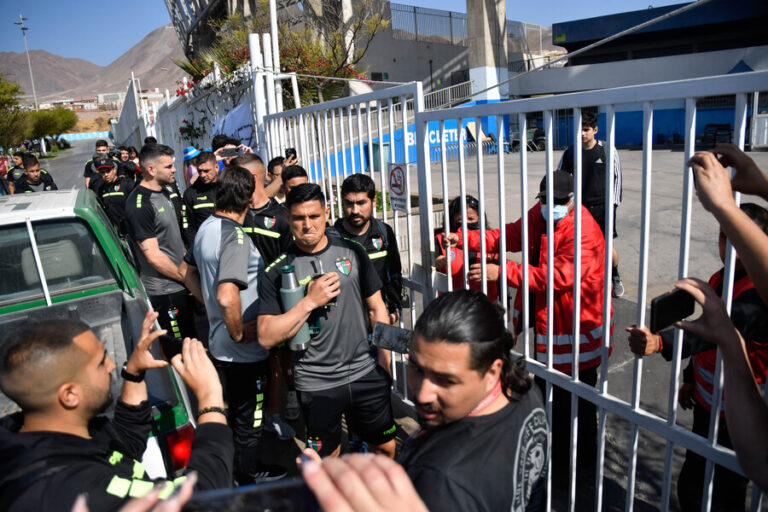 Palestino se manifiesta tras la cancelación del partido ante Antofagasta: 