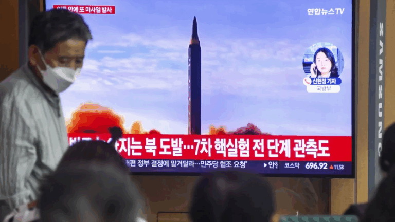 Corea del Norte habría lanzado un nuevo misil balístico sobre las costas de Japón