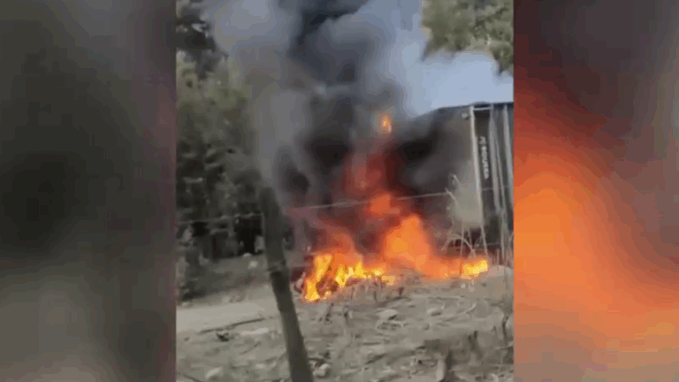Cuatro vehículos resultaron destruidos en nuevo ataque incendiario en Mulchén