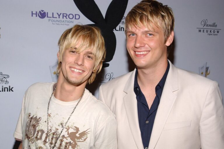 Nick Carter se despide de su hermano Aaron: 