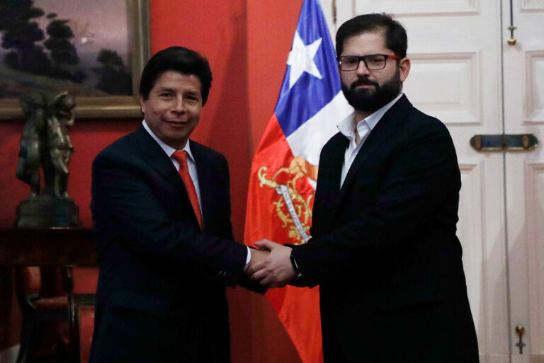 La agenda del presidente Pedro Castillo en su visita a Chile