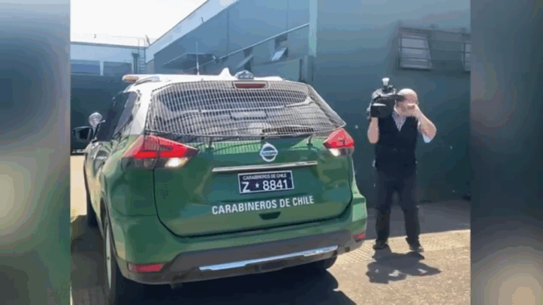 Detienen a hijo de Héctor Llaitul durante procedimiento policial tras ataque incendiario en La Araucanía