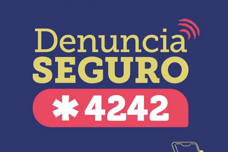 Presentan nuevo teléfono de denuncia *4242: “Si no lo hacen, no hay posibilidad que las políticas de seguridad sean efectivas”