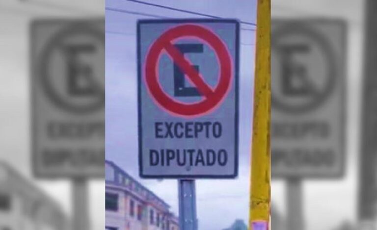“¡Paren la chacota!”: Denuncian que diputado de Puerto Montt instaló letrero para tener estacionamiento exclusivo