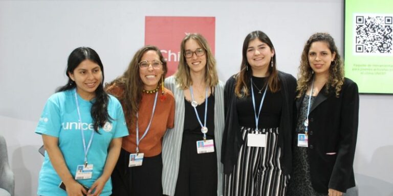 Chile inauguró su pabellón en la Cumbre del Clima COP27 con fuerte liderazgo de la juventud