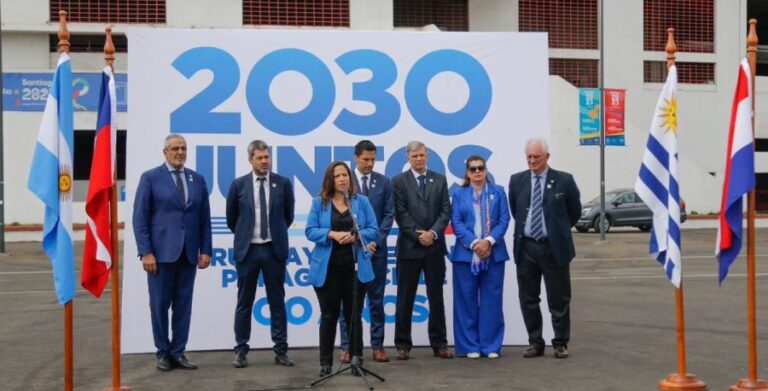 Chile, Argentina, Uruguay y Paraguay crean corporación para el mundial 2030: 