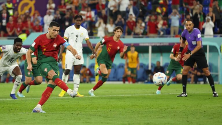 Portugal líder del Grupo H con un histórico récord de Cristiano Ronaldo