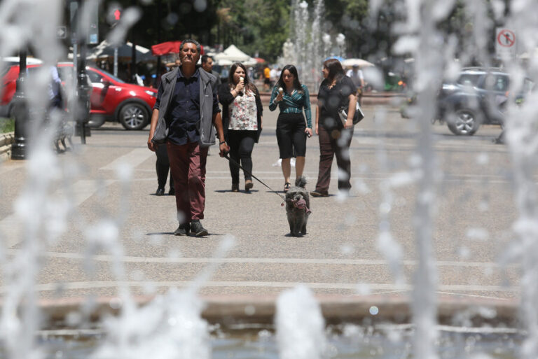 Edita Amador por altas temperaturas en la zona central: 