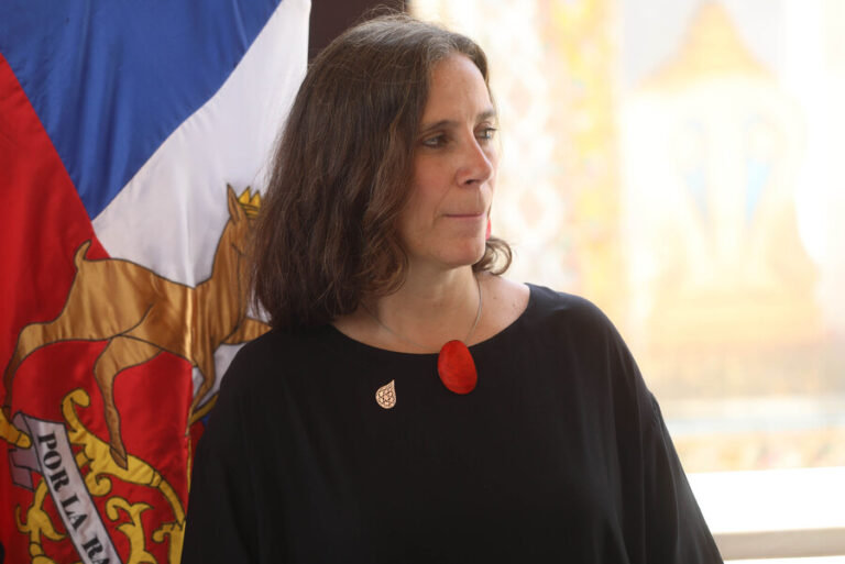Ministra Urrejola por Pedro Castillo: 
