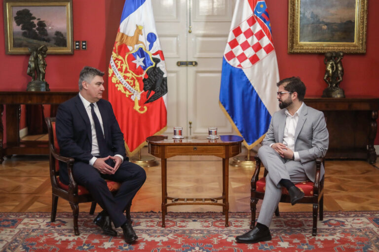 Presidente croata aseguró que Chile 