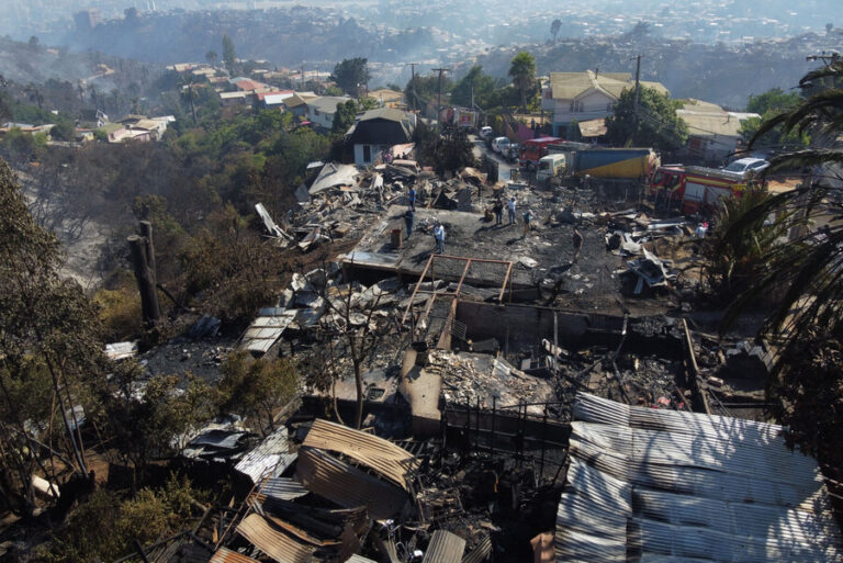 Ex director Onemi Valparaíso e incendio en Viña del Mar 