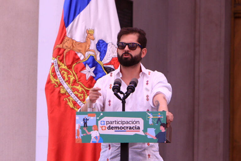 Pdte. Boric y diálogo constitucional: 