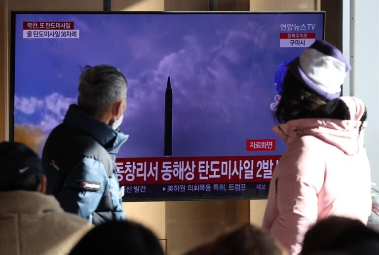 Seúl y Tokio detectan misil balístico de corto alcance lanzado por Pionyang al mar de Japón