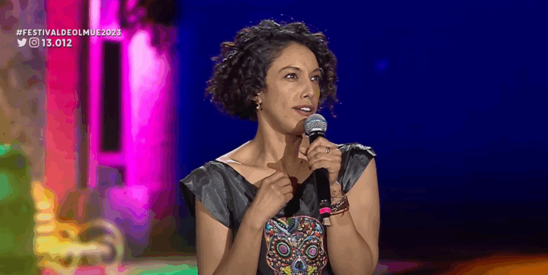 Nathalie Nicloux fue pifiada en el Festival del Huaso de Olmué: 