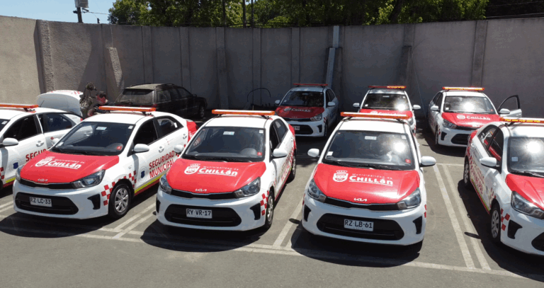 Chillán inauguró nuevo programa de seguridad: Suman nuevos vehículos de patrullaje y aumenta dotación de inspectores