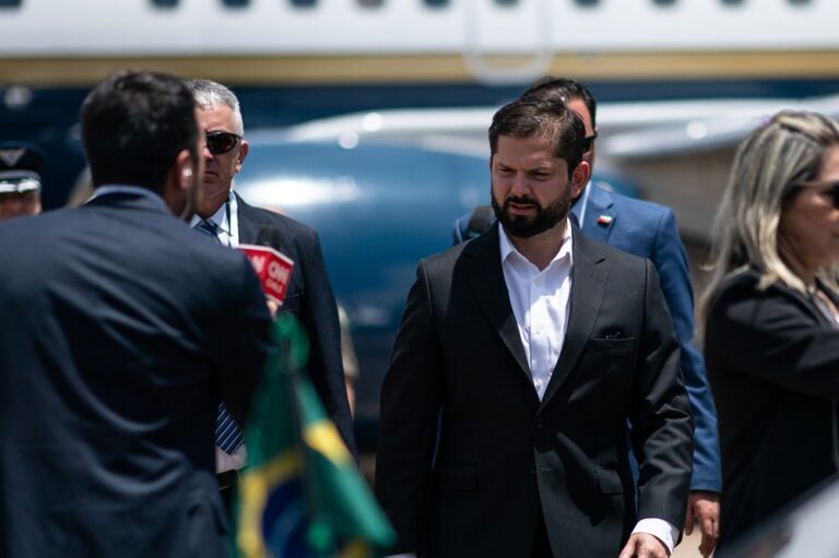 “Un día de mucha esperanza”: Pdte. Boric está en Brasil para asistir a la investidura de Lula da Silva
