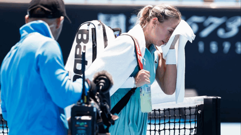 Organización del Abierto de Australia debió suspender partidos por calor extremo