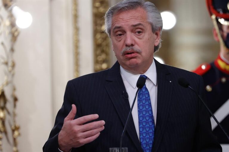 Fernández expresó su 