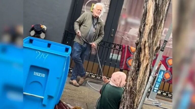 Estados Unidos: Arrestan al dueño de una galería de arte por rociar agua sobre una persona sin hogar