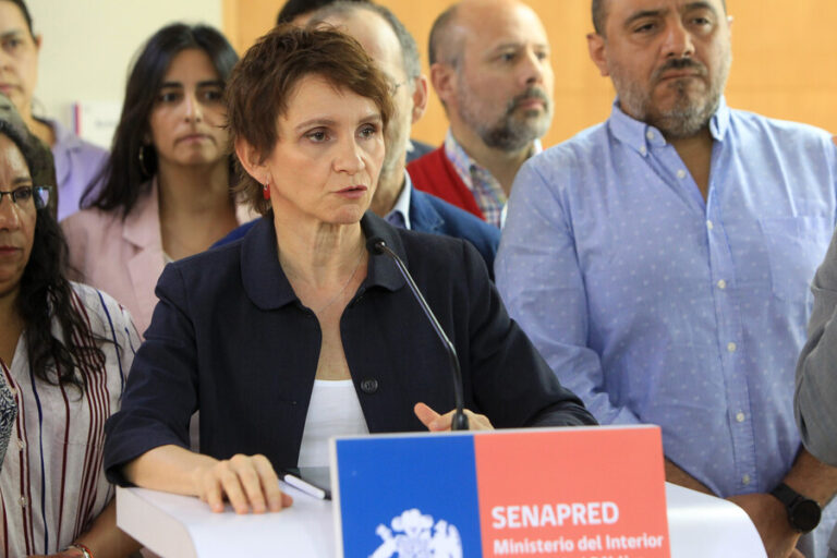 Ministra Tohá: 