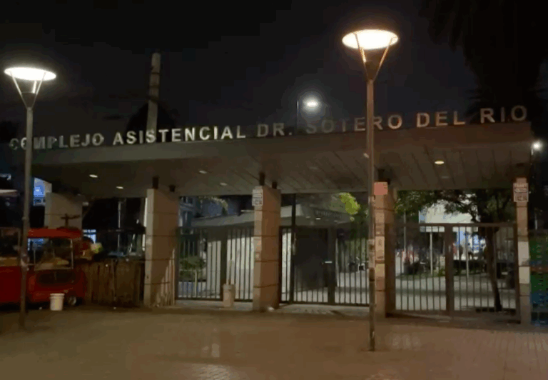 Registran disparos en el Hospital Sótero del Río tras la muerte de un joven