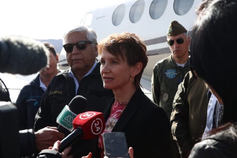 Ministra Tohá monitorea el despliegue de Fuerzas Armadas en la Macrozona Norte