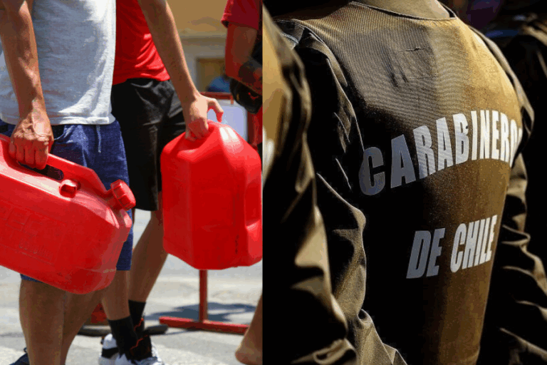 Carabineros ya ha detenido a 15 personas por su presunta responsabilidad en incendios forestales
