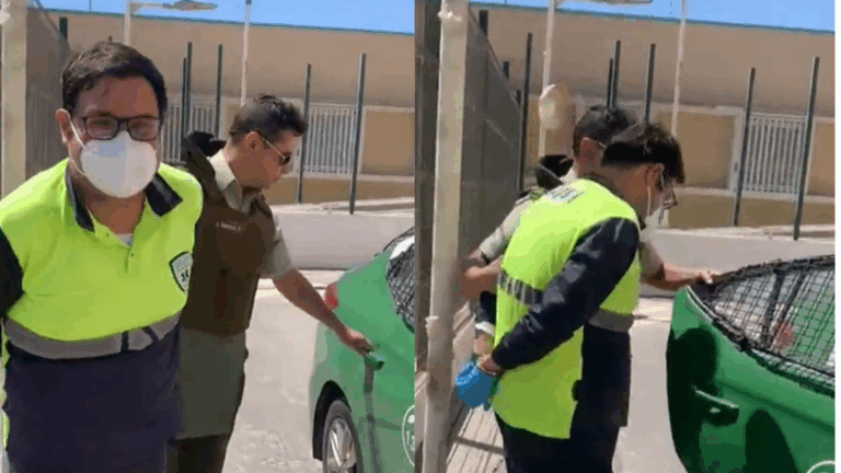 Carabineros detienen a conductor de ambulancia que estaba en medio de una emergencia en la Región de Antofagasta