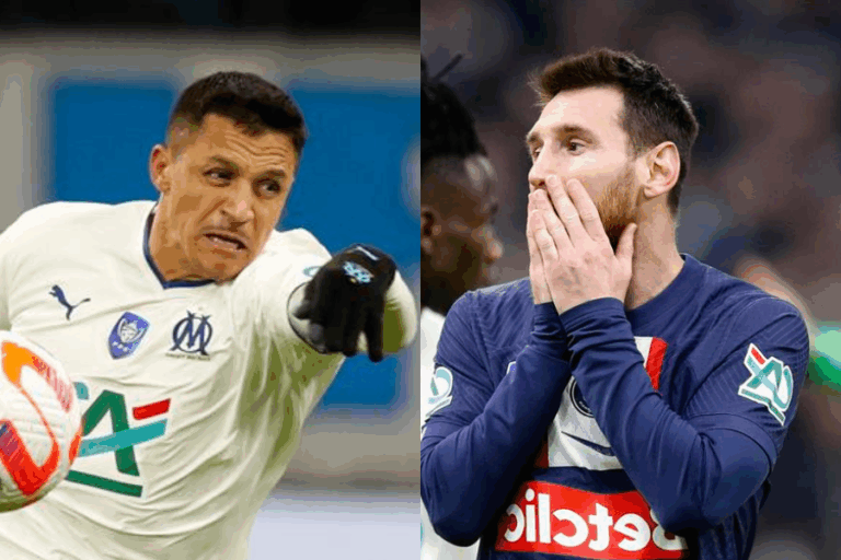 ¿Mejor que Messi? El orgulloso tuit del Olympique de Marsella sobre Alexis Sánchez