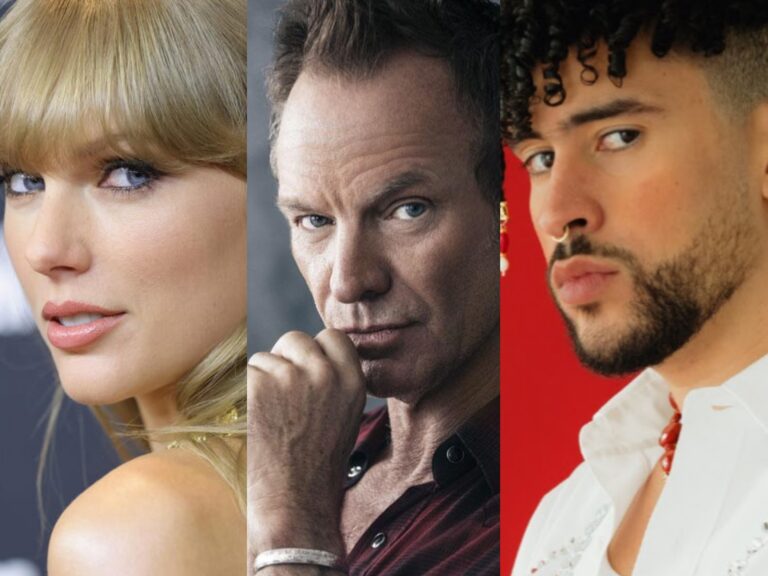 Taylor Swift, Sting y Bad Bunny figuran como los artistas mejor pagados de la lista Forbes
