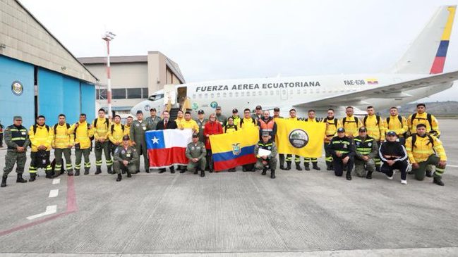 Incendios forestales: Japón y Ecuador anunciaron cooperación para combatir los siniestros en la zona centro-sur