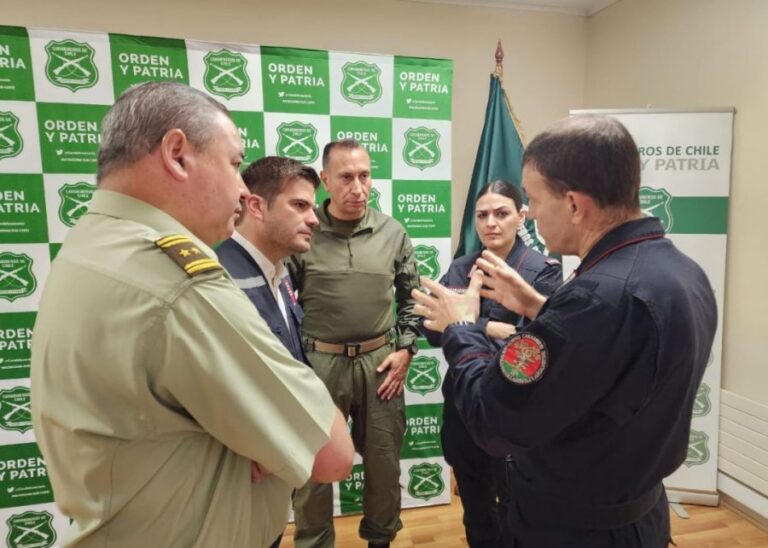 Equipo de expertos italianos llegó al sur de Chile para investigar el origen de los incendios