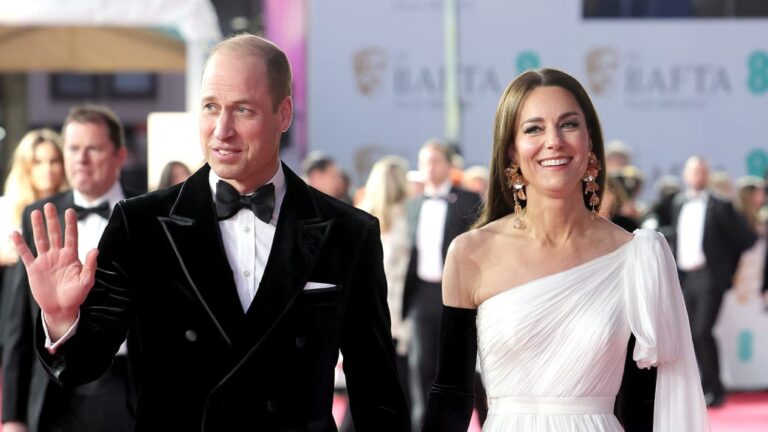 Look de la semana: Kate Middleton trajo elegancia real y aretes de Zara a la alfombra roja de los BAFTA